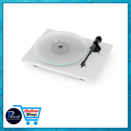 เครื่องเล่นแผ่นเสียง PROJECT:T-1 BLUETOOTH (พร้อมหัวเข็ม ORTOFON รุ่น OM5E) (สีขาว)_1